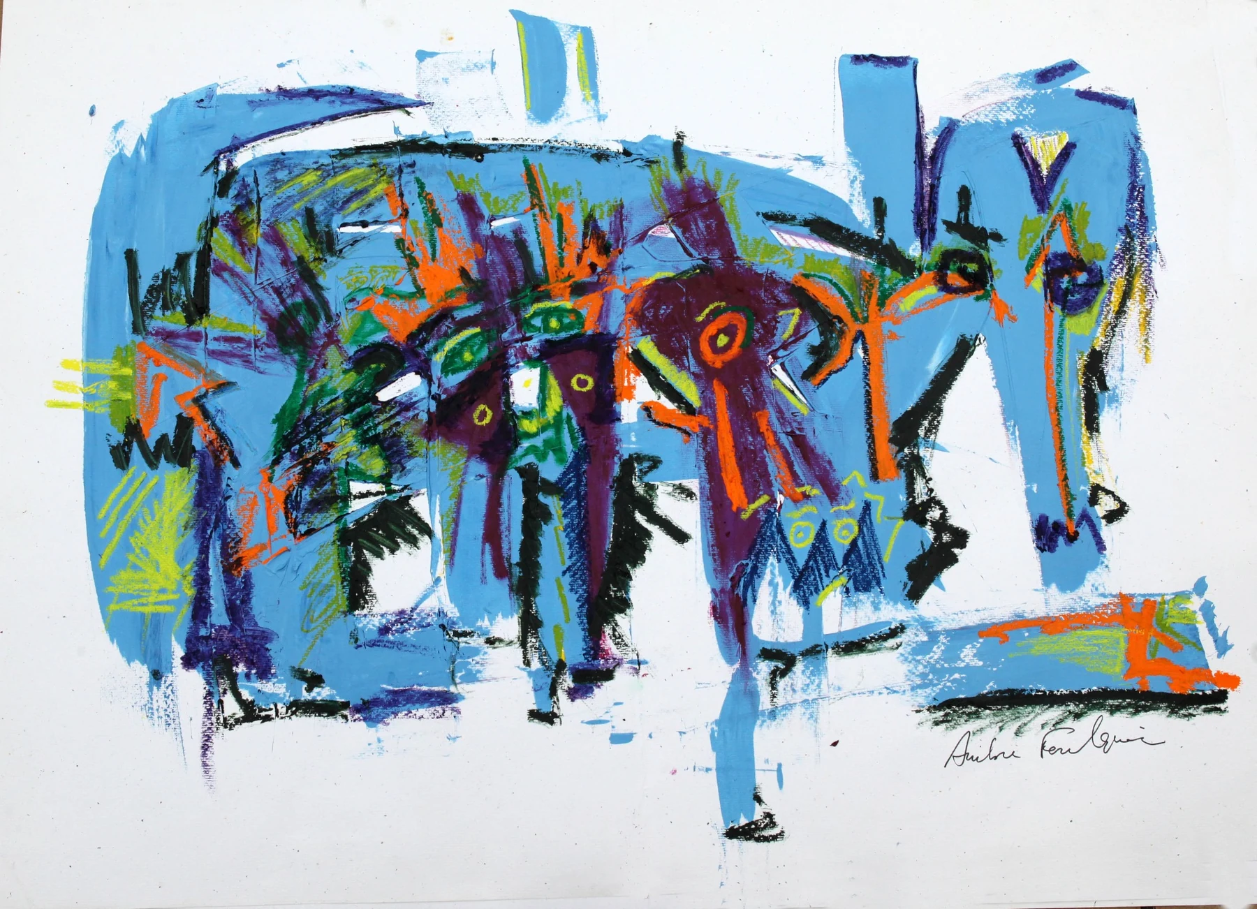 My Blue Dog — Ambre Foulquier